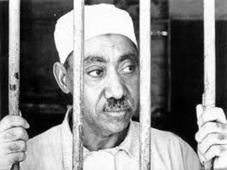 Sayyid Qutb on trial in Nasser&#39;s Egypt. Wikimedia commons.