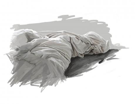 Drapery/Dirty Bedsheets, Phil Wanardi. All rights reserved.