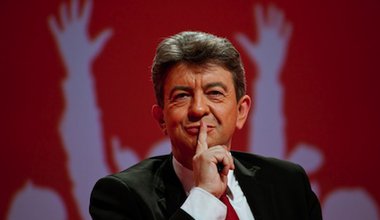 Left Front Leader Jean-Luc Mélenchon. Demotix/Xavier Malafosse. All rights reserved.