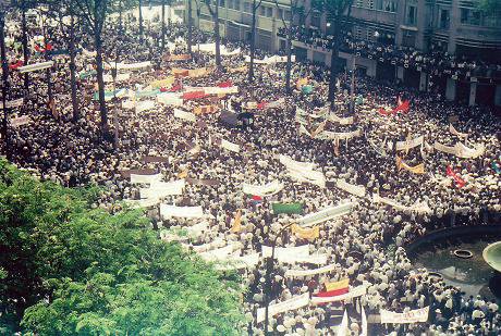 Demonstration in SAIGON