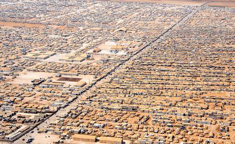 Za&#39;atri refugee camp, Syria