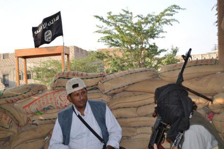Face to face with Al Qaeda militants in Yemen.