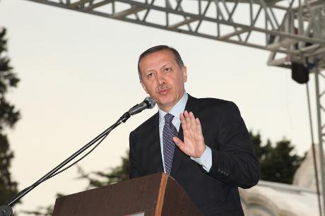 Turkish premier, Recep Erdogan, reopens mosque