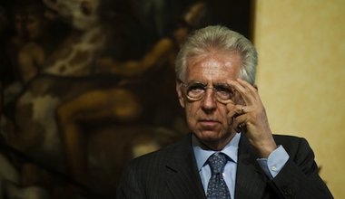 Italian PM Mario Monti. Demotix/Alessandro Serranò. All rights reserved.