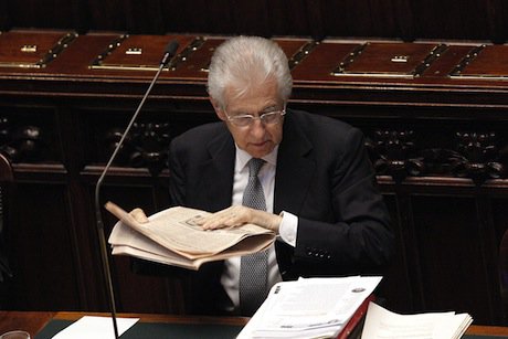 So, what&#39;s next Mr Monti? - Demotix/Giuseppe Lami. All Rights Reserved.