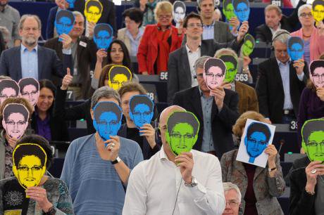MEPs support asylum for Snowden. Flickr/greensefa. Some rights reserved.