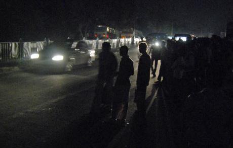 blackout in Calcutta 