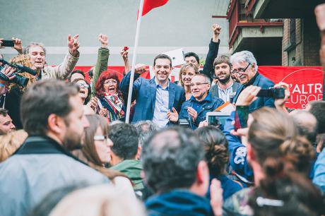 Syriza rally