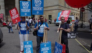 NHS not Trident