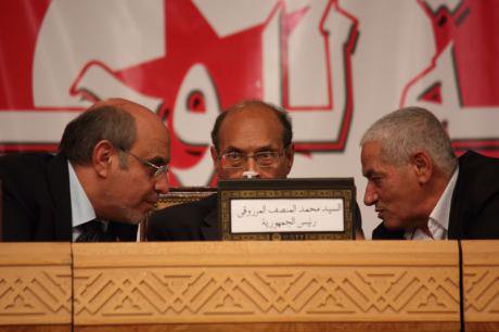 &#39;National dialogue&#39; talk held in Tunis initiated by the UGTT, 2012.Demotix/Chedly Ben Ibrahim. All rights reserved.
