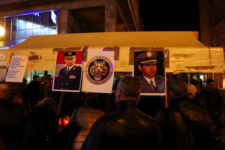 Croatians rally to support Ante Gotovina. Demotix/Alen Gurović. All rights reserved.