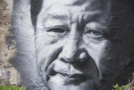 Xi Jinping graffiti. Flickr/Thierry Ehrmann. All rights reserved.