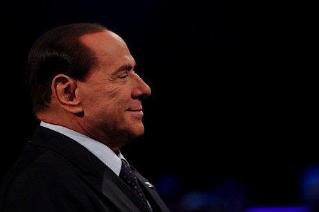 Former Italian PM and current candidate Silvio Berlusconi. Demotix/Giacomo Quilici. All rights reserved.