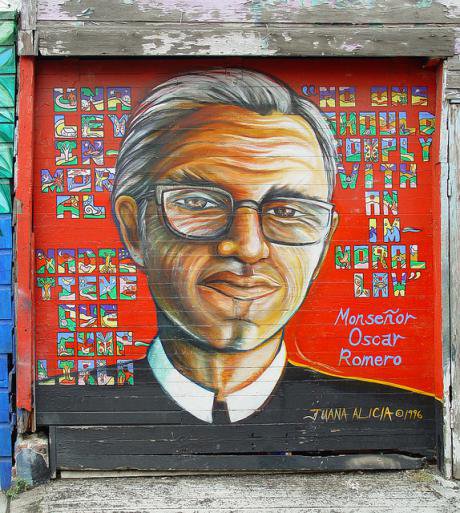 Romero mural