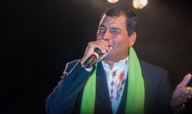 Rafael Correa claims victory, 2013.