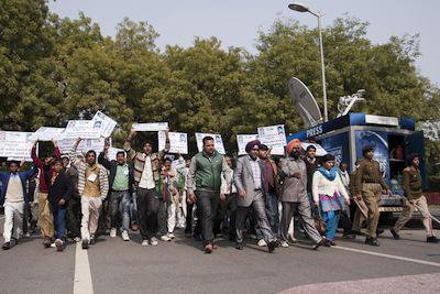 Dalit protests, New Delhi, 2013. Demotix/Louis Dowse. All rights reserved.