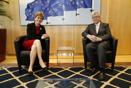 Sturgeon and Juncker