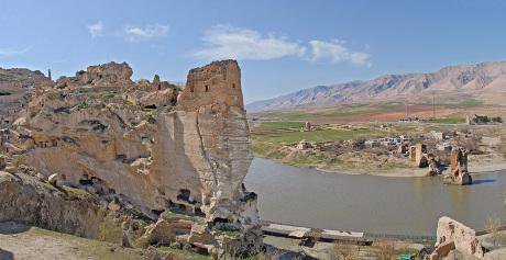 Ilisu Dam near Hasankeyf