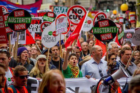 Anti-austerity march