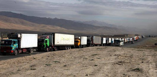 A supply convoy