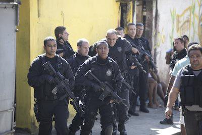 Military operation in Favela do Lins, Rio de Janeiro