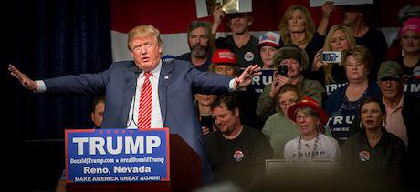  Donald Trump in Nevada. Flickr/Darron Birgenheier. Some rights reserved.