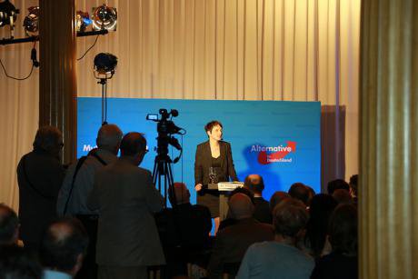 Frauke Petry, leader of Alternative for Germany, on 12 February 2016&#39;. 
