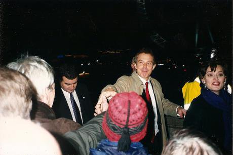 Tony Blair and Cherie Booth