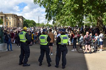 UK police Black Lives Matter