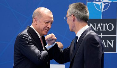 Jens Stoltenberg Recep Tayyip Erdogan
