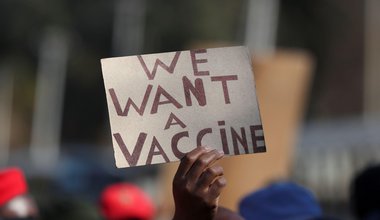 Covid-19 vaccine protest