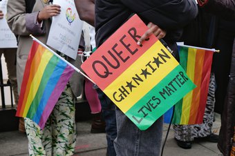 Ghana protest LGBTIQ