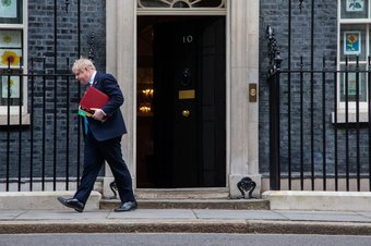 Boris Johnson number 10 March 2022