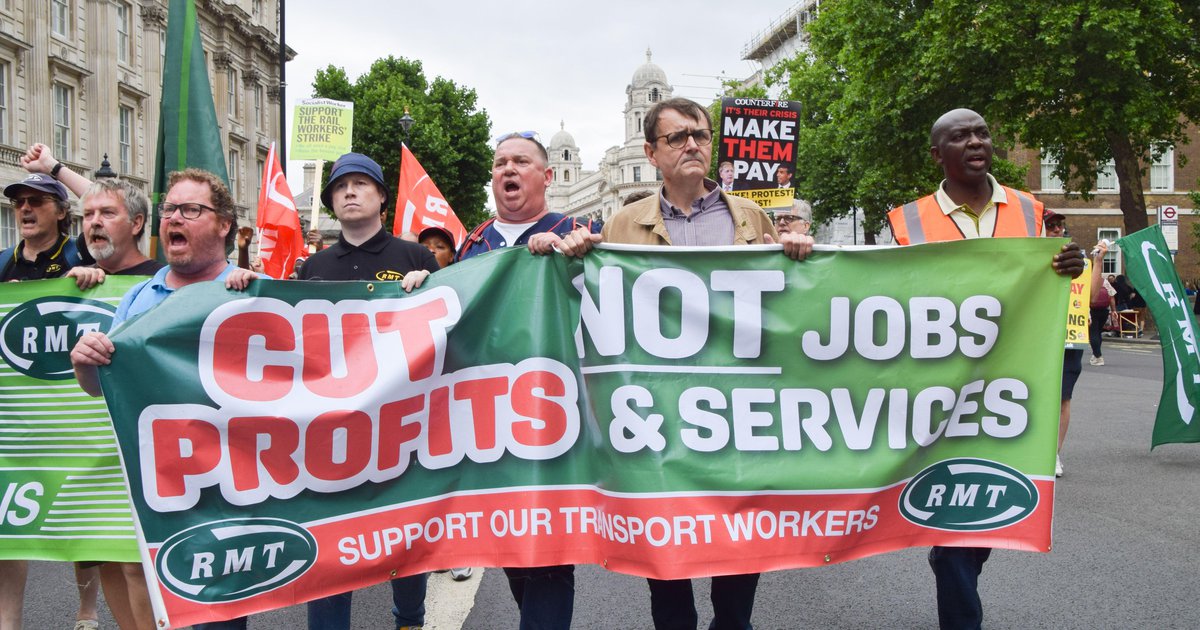 UK rail strike: Why we at Just Stop Oil support the RMT | openDemocracy