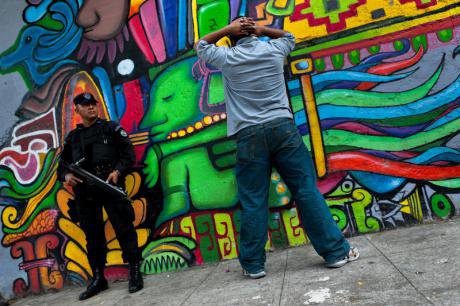 Gang violence in San Salvador