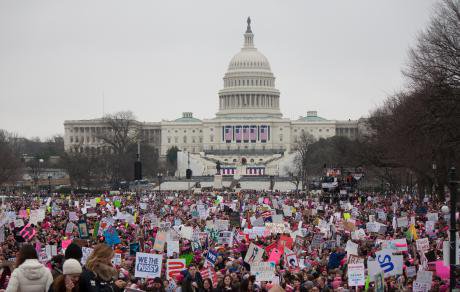 Women&#x27;s March in Washington DC.