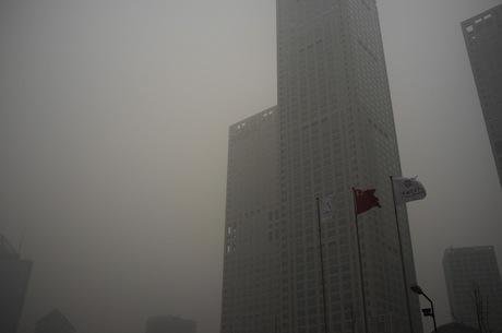 Smog in Beijing. Demotix/Nicola Longobardi. All rights reserved.