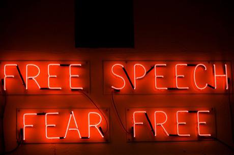 Free speech, fear free.