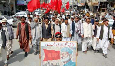 Demonstration in Balochistan