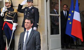 Manuel Valls, Prime Minister of France. 
