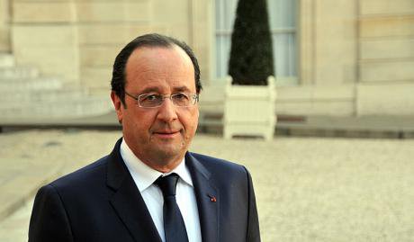 President Francois Hollande. 