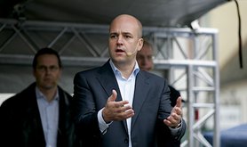 Swedish PM Fredrik Reinfeldt. Demotix/Sonny Johansson. All rights reserved.