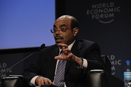 Meles Zenawi at the World Economic Forum 2010