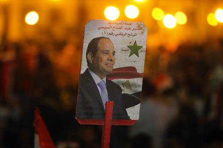 Egypt's new President, Abdel Fattah Al Sisi. Demotix/Emad Abdelrahman. All rights reserved.