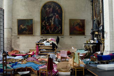 Living conditions of Brussels&#39; undocumented migrants, 2009