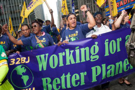 The People's Climate March, New York City, 22nd September 2014.
