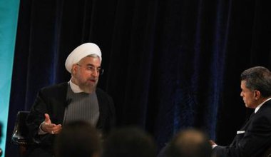 Iranian President Rouhani speaks at New America event in New York City