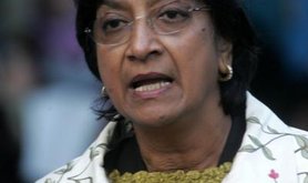 United Nations High Commissioner for Human Right, Navanethem Pillay.
