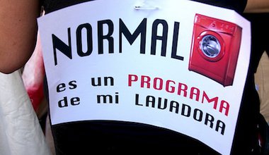 'Normal is a programme on my washing machine". Flickr/gaelx. Some rights reserved.