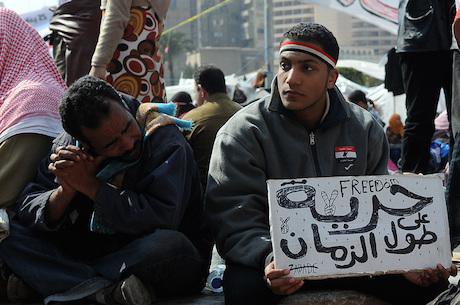  Tahrir Square during Egypt&#39;s Revolution. Mohamed Mostafa/Demotix. All rights reserved.
